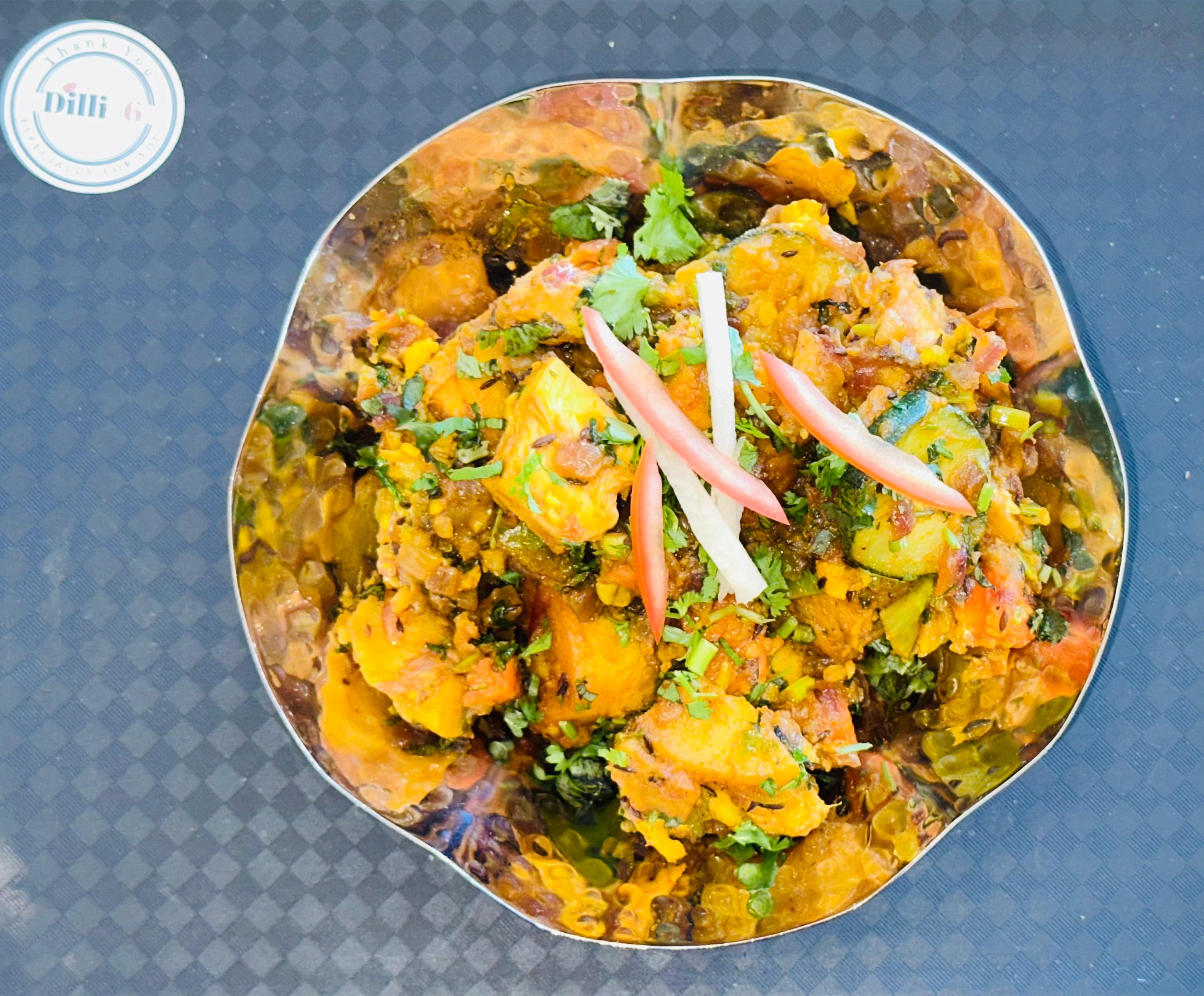 Ker Sangri Sabji, Rajasthani desert bean curry at Dilli-6